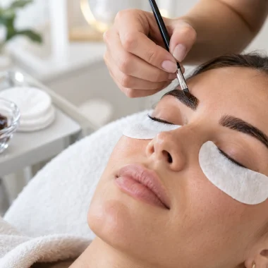 Lamination des sourcils pas à pas : guide pro